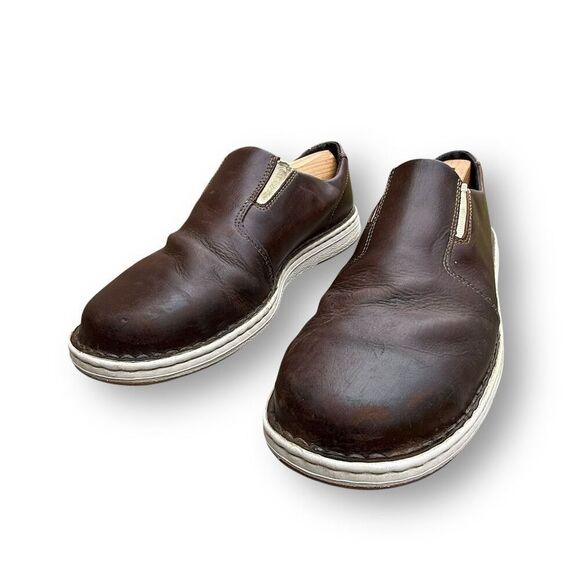 Irish Setter Kasson Brown Slip-On Safety Toe Work Shoes Brown Leather 83110 - Picture 5 of 15